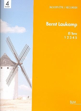 El Toro und 1 2 3 4 5 für 4 Blockflöten (AATB) Partitur
