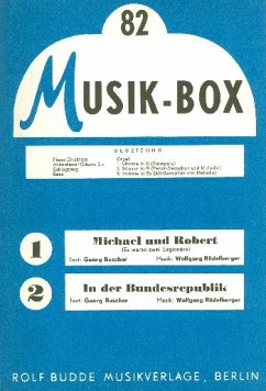 Michael und Robert und In der Bundesrepublik: fü Combo