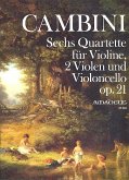 6 Quartette op.21 für Violine, 2 Violen und Violoncello Partitur und Stimmen 6 Quartette op.21 für Violine, 2 Violen und Violoncello Partitur und Stimmen
