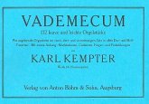 Vademecum - 112 kurze und leichte Orgelstücke für angehende Organisten Vademecum - 112 kurze und leichte Orgelstücke für angehende Organisten