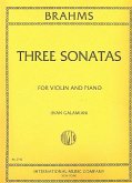 3 Sonatas op.78, op.100 and op.108 for violin and piano 3 Sonatas op.78, op.100 and op.108 for violin and piano