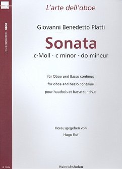 Cover Sonate c-Moll für Oboe und Bc