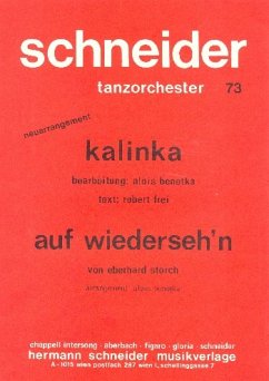 Cover Kalinka und Auf Wiederseh'n: für Combo