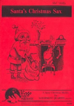 Cover Santa's Christmas Sax (Medley): for 4 saxophones (SATBar/AATBar) score and parts
