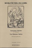 4 Brünner Suiten für Viola da gamba solo 4 Brünner Suiten für Viola da gamba solo