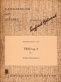 Trio op.9 Nr.1 für Flöte, Violine und Gitarre