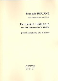 Cover Fantaisie brillant sur des thčmes de Carmen de Georges Bizet pour saxophone alto et piano
