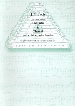 Cover Die berühmte Toccata und Choral Jesus bleibet meine Freude für Hackbrett