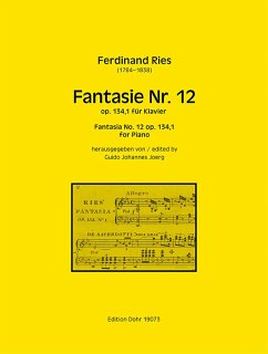 Cover Fantasie Nr.12 op.134,1 für Klavier