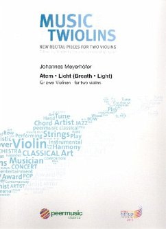 Cover Atem - Licht für 2 Violinen Partitur und Stimmen