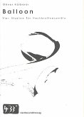 Balloon für Hackbrett-Ensemble Partitur und Stimmen