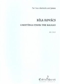Greetings from the Balkan for 2 clarinets and piano parts
