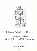 Duo concertant Es-Dur für Viola und Violoncello Stimmen