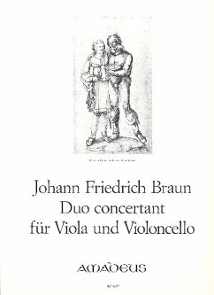 Cover Duo concertant Es-Dur für Viola und Violoncello Stimmen