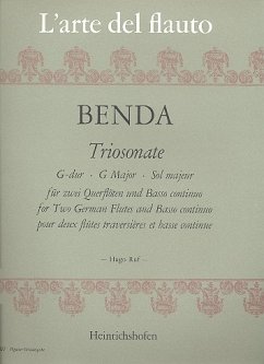 Cover Triosonate G-Dur für 2 Flöten und Bc