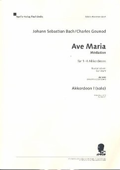 Cover Ave Maria Meditation von Bach-Gounod für Akkordeon