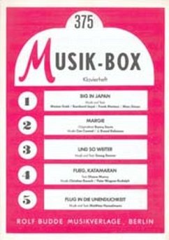 Cover Musik Box Klavierheft Band 375