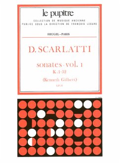 Cover Sonates vol.1 (K1-52) pour clavecin