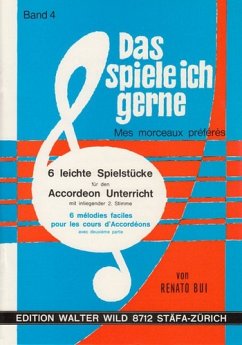 Cover Das spiele ich gern Band 4 für Akkordeon (mit. 2. Stimme)