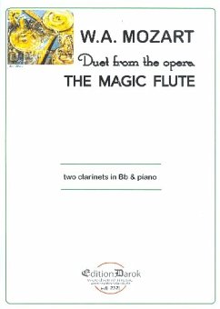Duet für 2 Klarinetten und Klavier Partitur und Stimmen