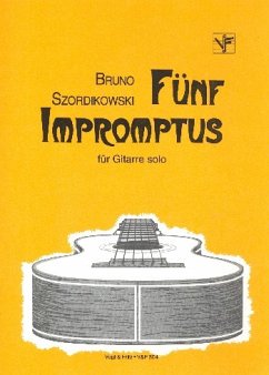 Cover 5 Impromptus für Gitarre