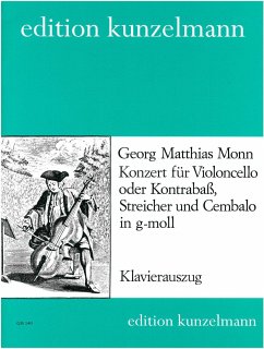 Cover Konzert g-Moll für Violoncello und Orchester für Violoncello und Klavier