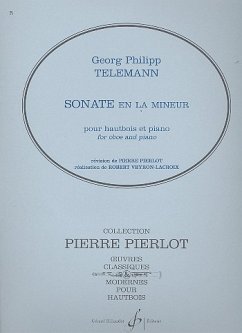 Cover Sonate en la mineur pour hautbois et piano