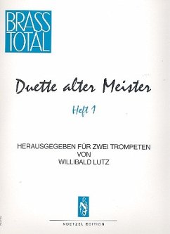 Cover Duette alter Meister Band 1 für 2 Trompeten