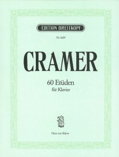 Cover 60 Etüden für Klavier