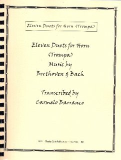 11 Duets for 2 horns score