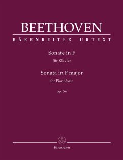 Cover Sonate für Klavier F op. 54