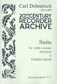 Suite for treble recorder (flute) and piano Suite for treble recorder (flute) and piano