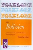 Folklore aus Bolivien für 2 Altblockflöten Spielpartitur