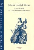 Sonate in h-Moll für Viola da Gamba und Cembalo Sonate in h-Moll für Viola da Gamba und Cembalo