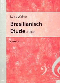 Cover Brasilianisch und Etüde E-Dur für Gitarre