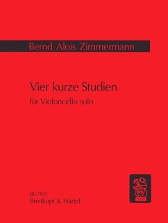 Cover 4 kurze Studien für Violoncello