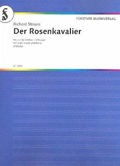 Cover Rosenkavalier-Walzer für Violine und Klavier
