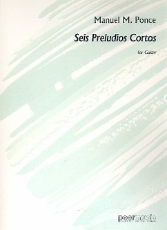 Cover 6 preludios cortos for guitar