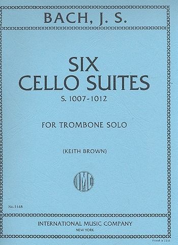 6 Cello Suites for trombone solo 6 Cello Suites for trombone solo