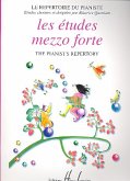 Les études mezzo forte pour piano Les études mezzo forte pour piano