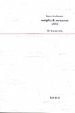 Weights & Measures für Klavier Weights & Measures für Klavier