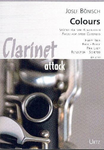 Colours für 3 Klarinetten Partitur und Stimmen