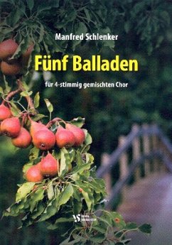 Cover 5 Balladen für gem Chor a cappella Partitur