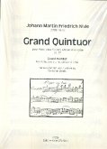 Grand Quintuor op.27 für Flöte, 2 Violinen, Viola und Violoncello Stimmen