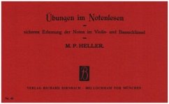 Cover Übungen im Notenlesen zur sicheren Erlernung der Noten im Violin- und Baßschlüssel