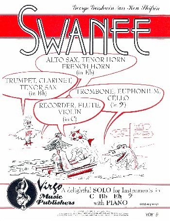 Swanee for Eb instrument (tenor horn/french horn/alto saxophone) and piano