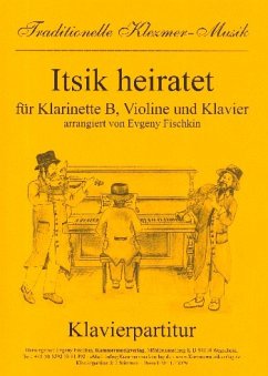 Cover Itsik heiratet für Klarinette, Violine und Klavier Stimmen