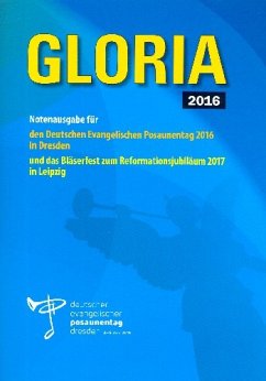 Cover Gloria 2016 für Posaunenchor Spielpartitur in C