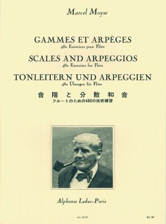 Cover Gammes et arpčges 480 exercices pour flűte