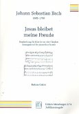 Jesus bleibet meine Freude für Klavier zu 4 Händen Spielpartitur Jesus bleibet meine Freude für Klavier zu 4 Händen Spielpartitur